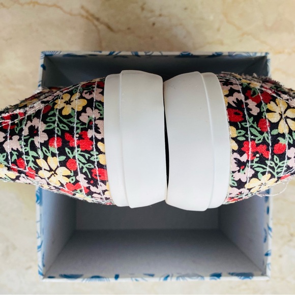 Corkys Women's Floral Canvas Sneakers - Red, Yellow, Black - Picture 8 of 10